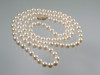 Opera Length 7mm Cultured Pearl Necklace 14K Clasp