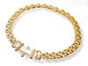 1980's Nina Ricci Bold Crystal Necklace