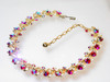 Kramer Red AB Rhinestone Necklace