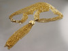 Golden Trifarium Necklace