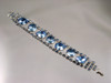 Baby Blue Rhinestone Bracelet