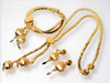 Vintage Monet Bolo Slide Set