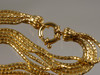 Ornate Clasp Gold over Sterling Silver