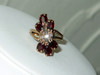 Garnet Ring 10K Gold