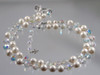 Vendome Crystal Pearl Double Strand Necklace