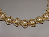 Faux Pearls in Gold Filled Cages