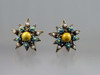 Art Tiered Star Earrings
