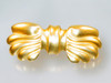 1980s Golden Bow Barrette