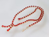 Late 1950's Red Rhinestone Necklace