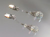 Lewis Segal Crystal Dangle Earrings