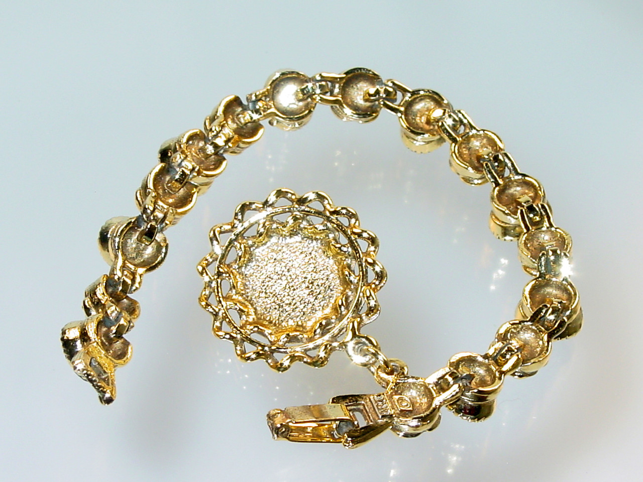 Back of Golden Bracelet