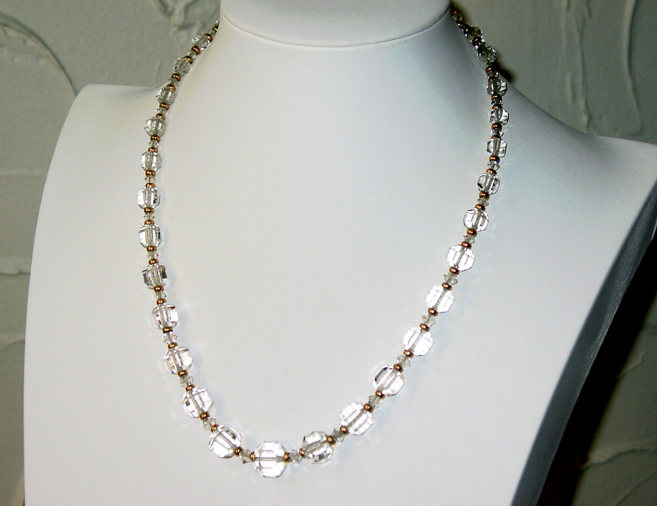 Antique Crystal Necklace