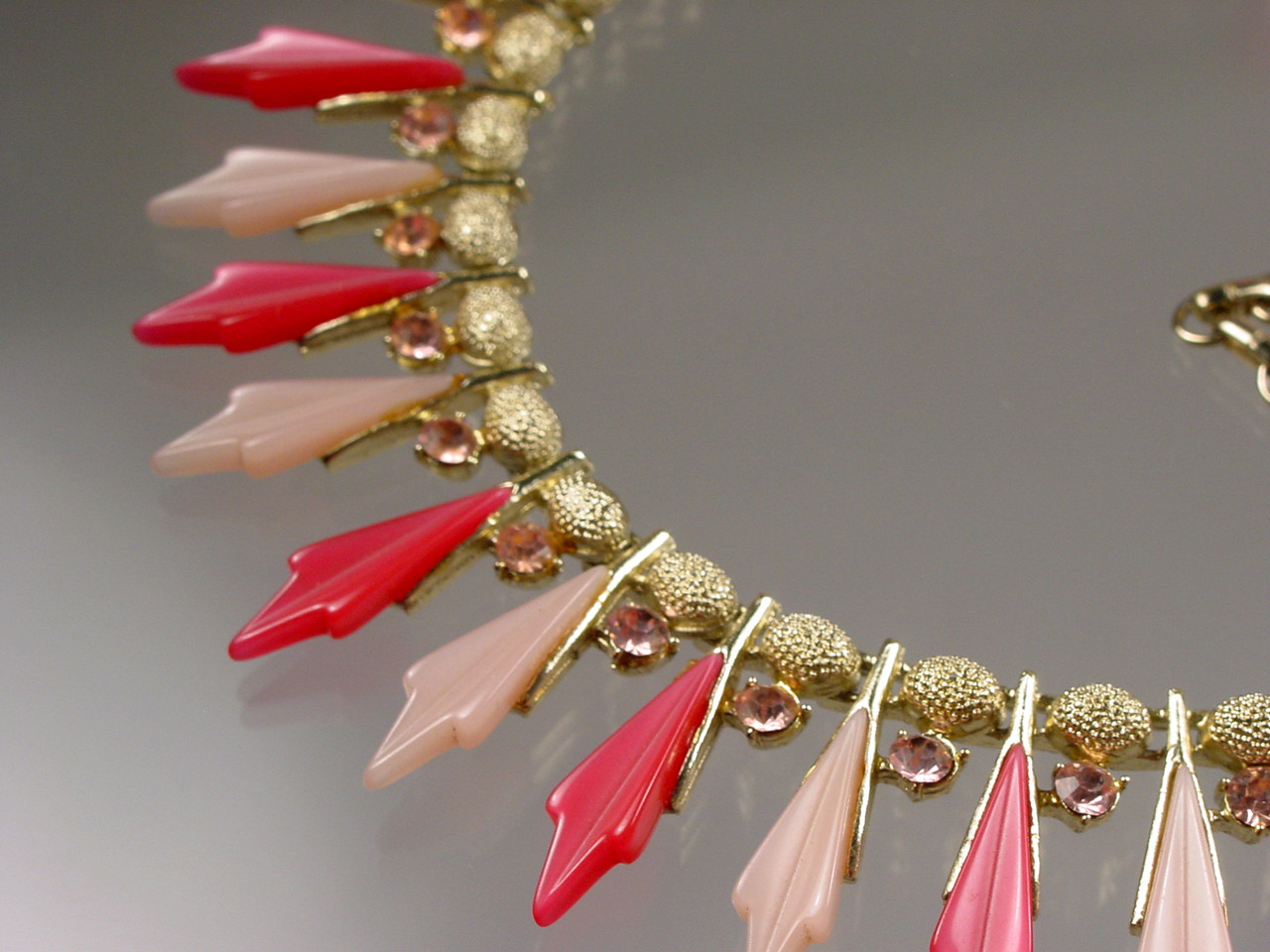 1960's Pink Necklace