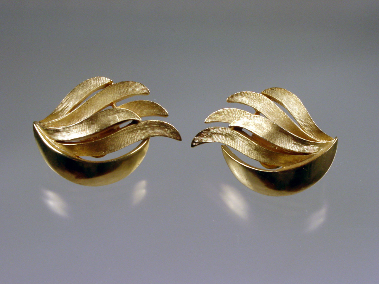 fauvirame Beards Earrings / Gold - ピアス(両耳用)