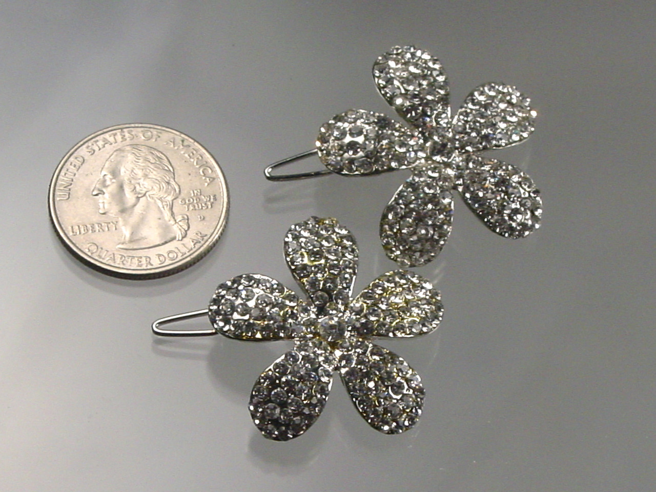 Size Comparison of Hair Jewelry