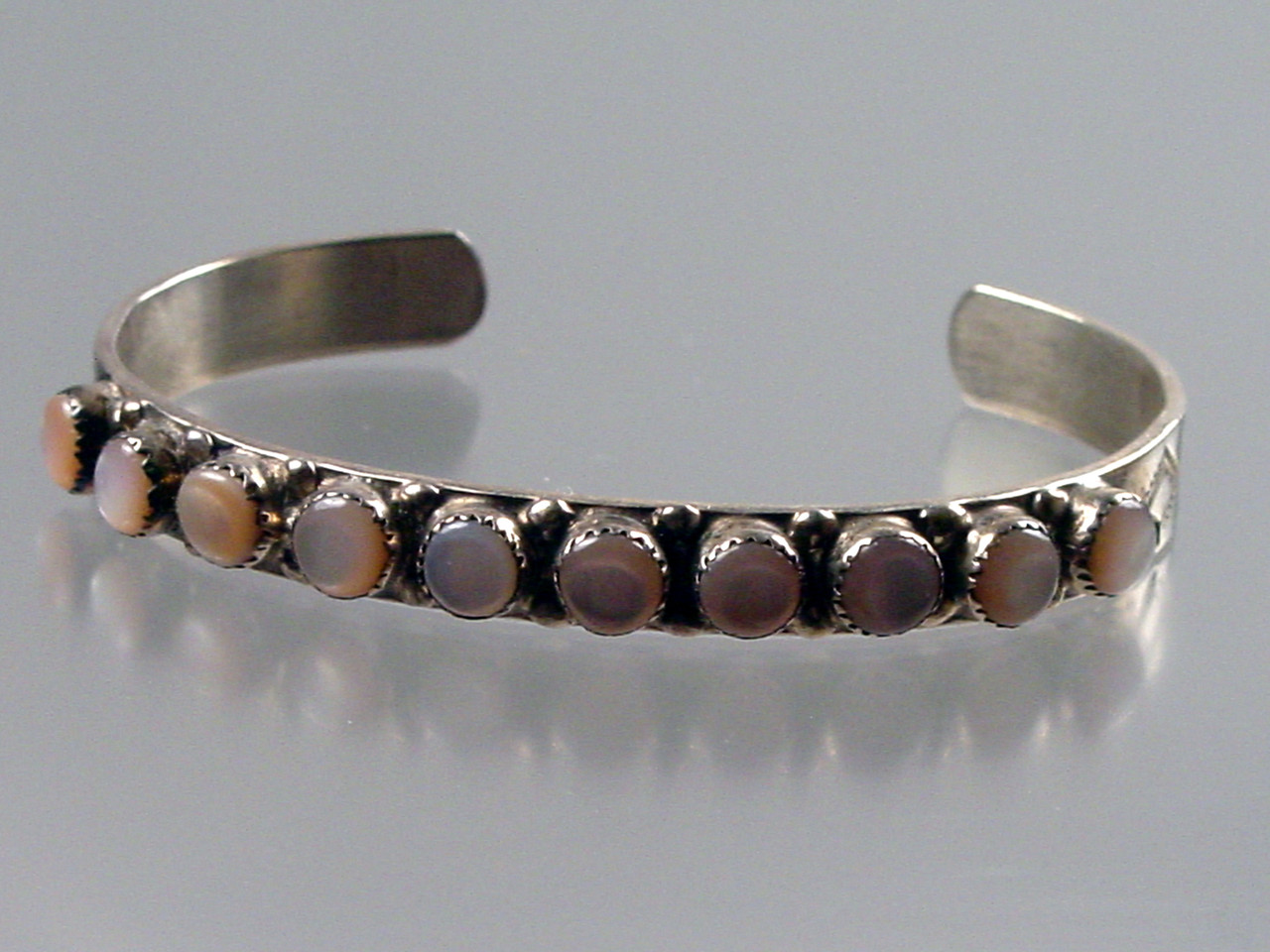 Alice Platero Pink Mother of Pearl Bracelet Navajo