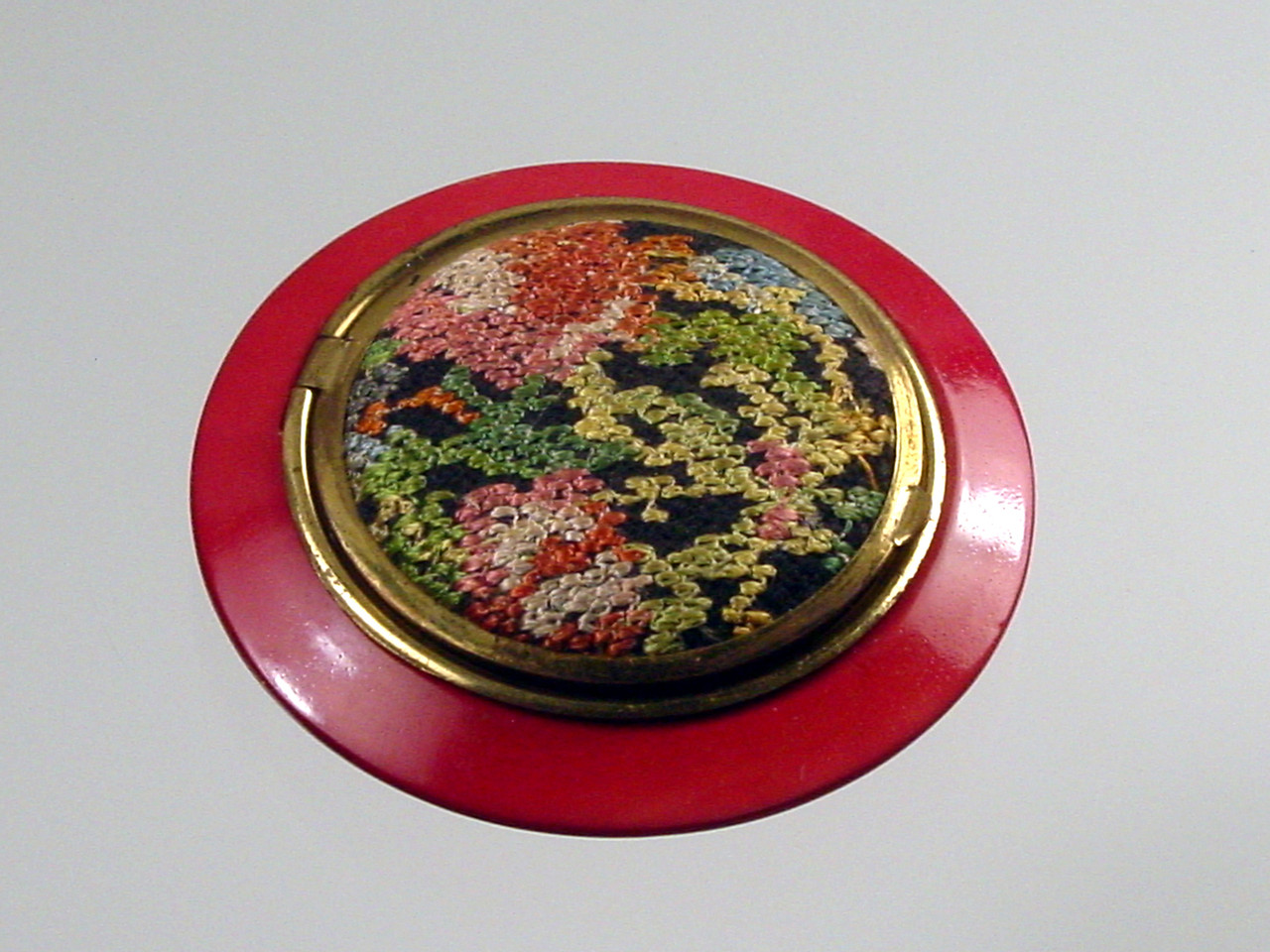 Art Deco 1930's Compact Powder Rouge