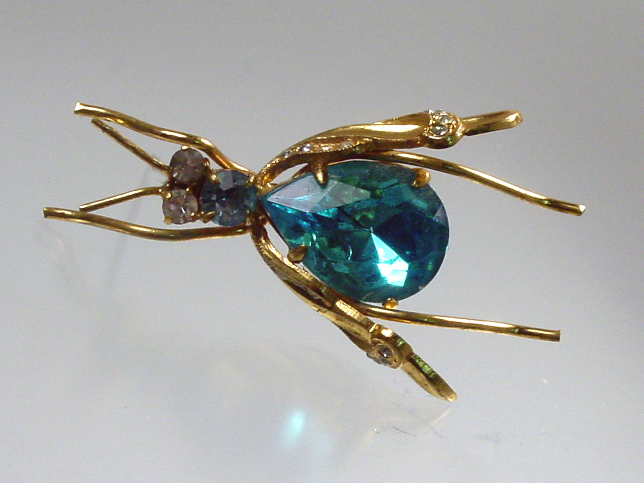 Retro Made In Germany Rhinestone Brooch Retro Made In Germany Rhinestone Brooch