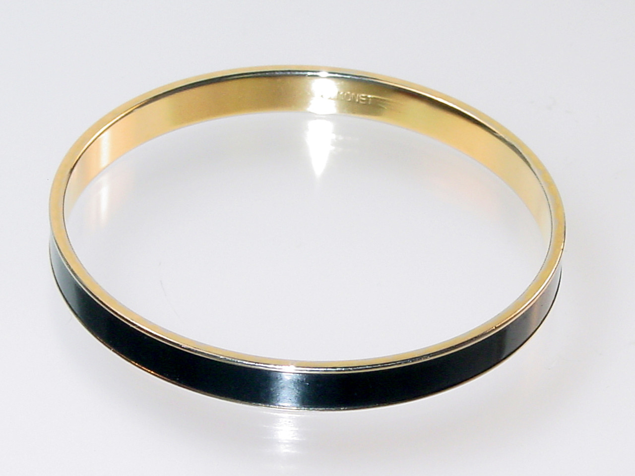 Monet Black & Gold Bangle
