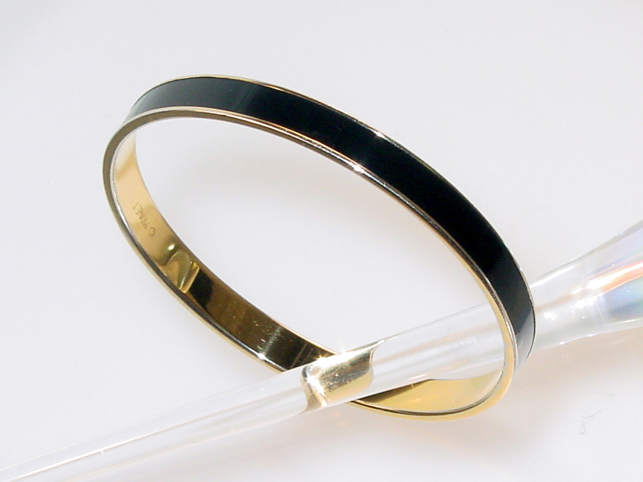 1980's Monet Black Bangle