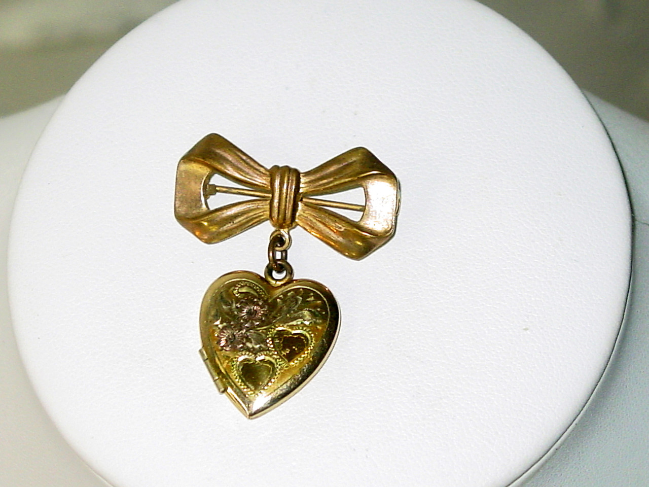 1950's Locket Brooch