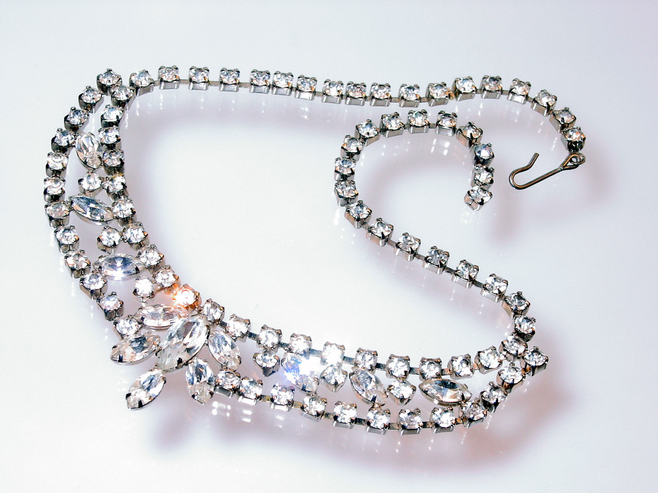 Vintage Marquise Choker Necklace