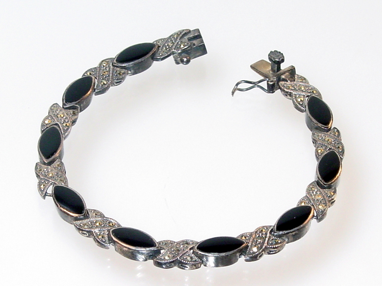Vintage 1970's Marcasite Bracelet