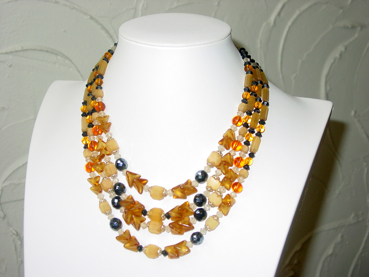 Germany Art Glass Necklace pre 1949