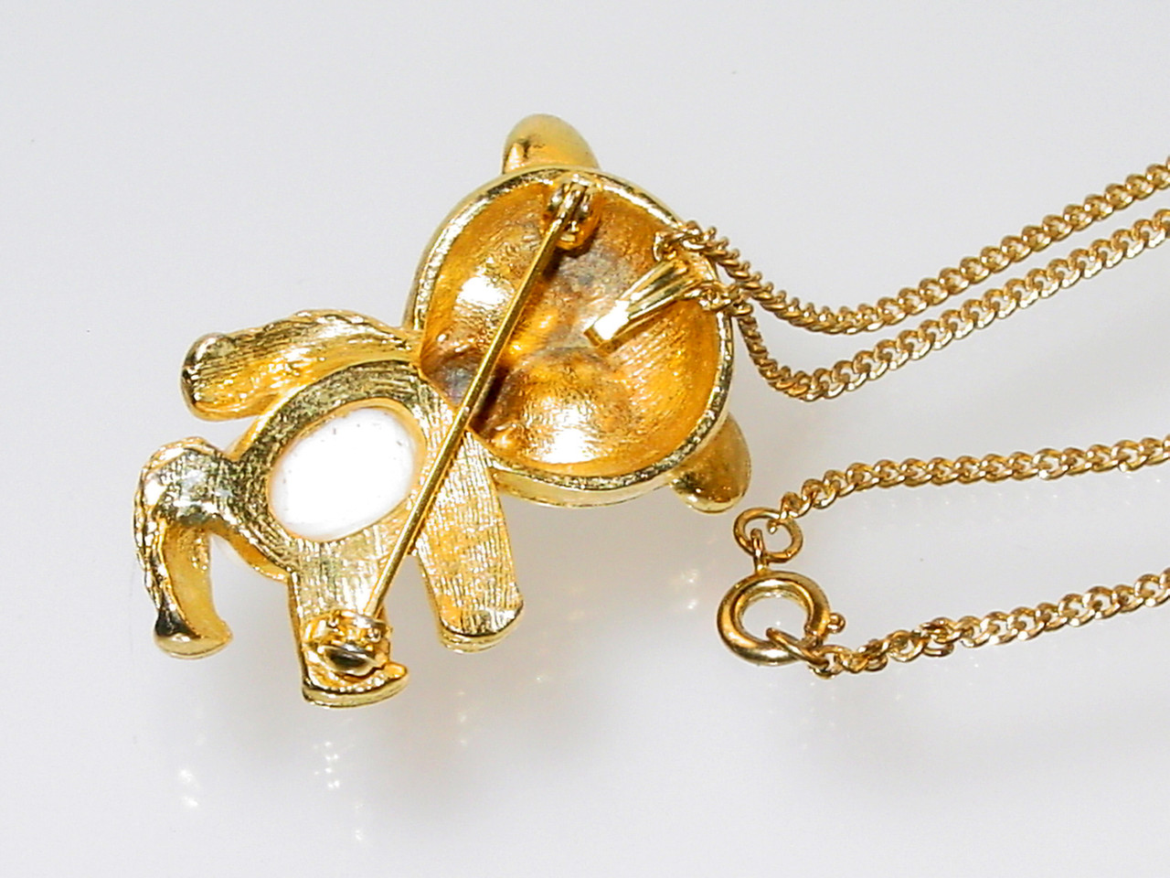 Back of Pendant Brooch