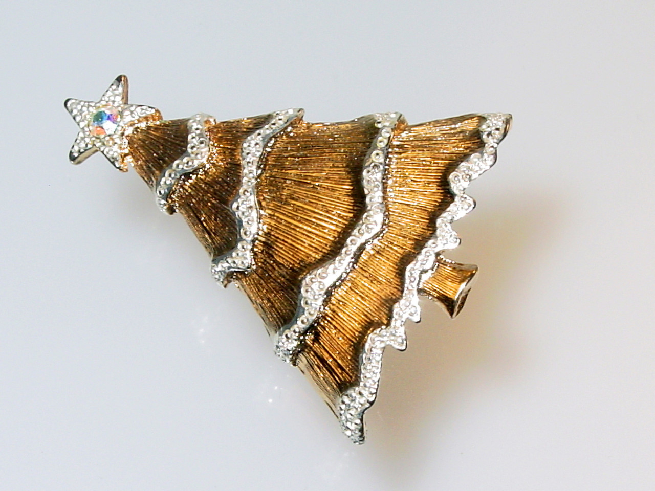 Two Tone Christmas Tree PIn
