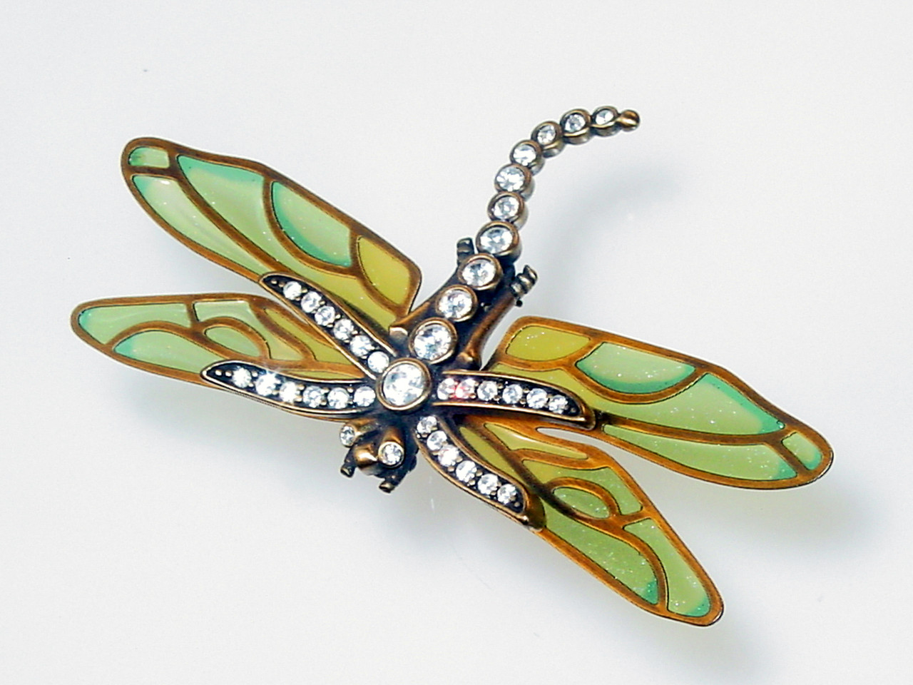 KJL Dragonfly Brooch