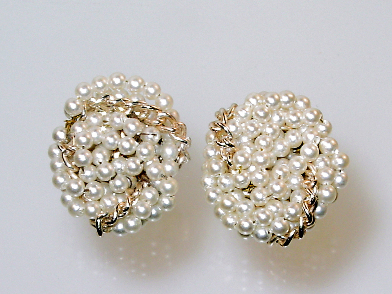 Hand Wired Japan Clip Earrings