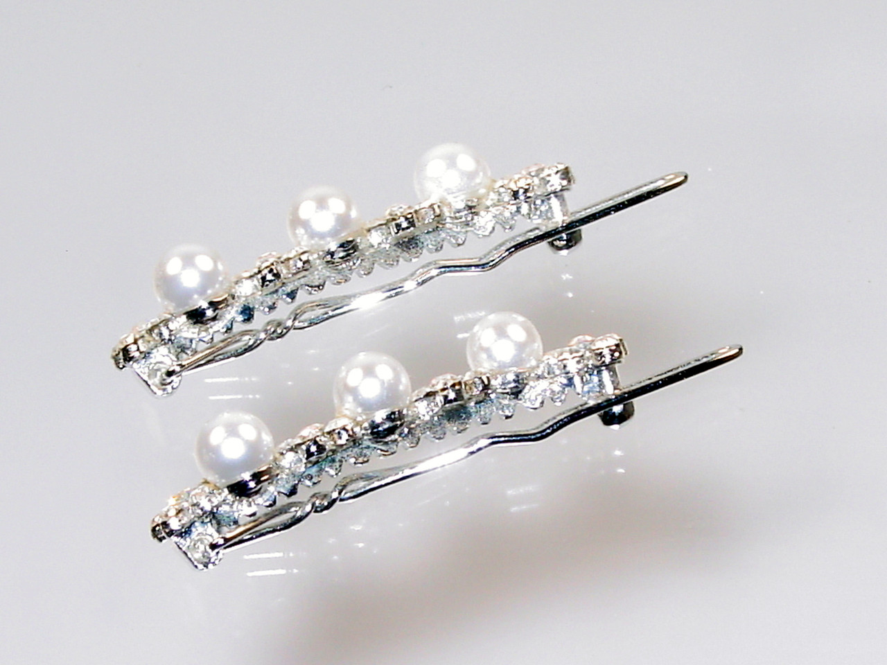 Side View Barrette Pair