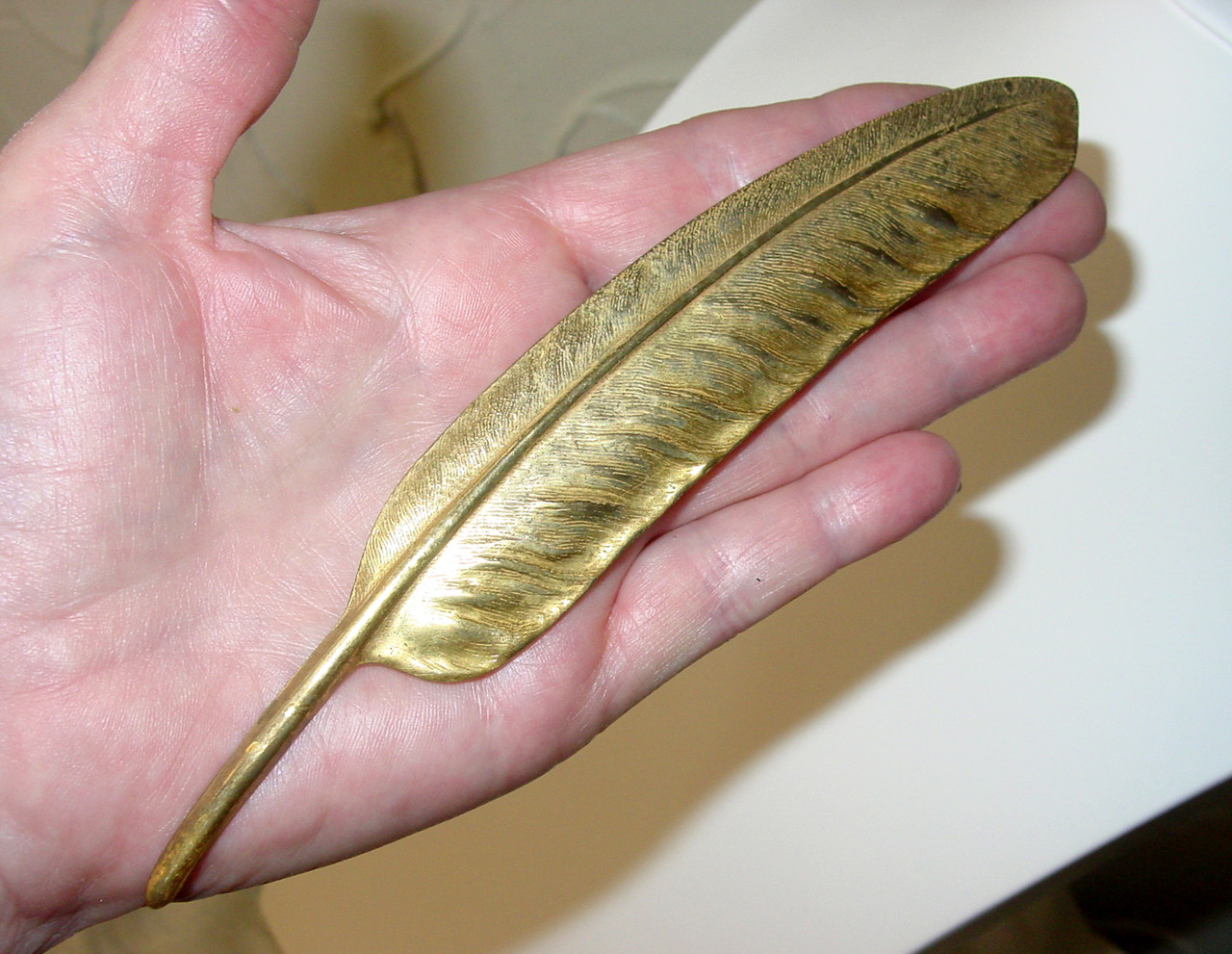 Miriam Haskell Large Quill Brooch