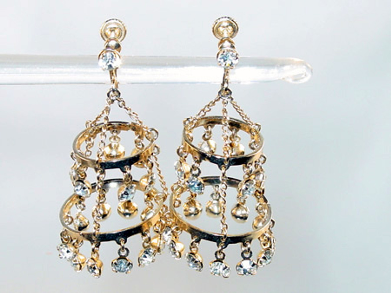 Chandelier Rhinestone Earrings