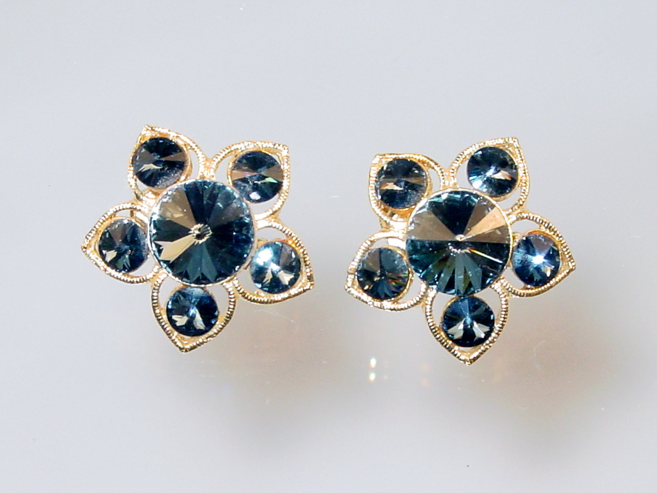 Corocraft Rhinestone Earrings