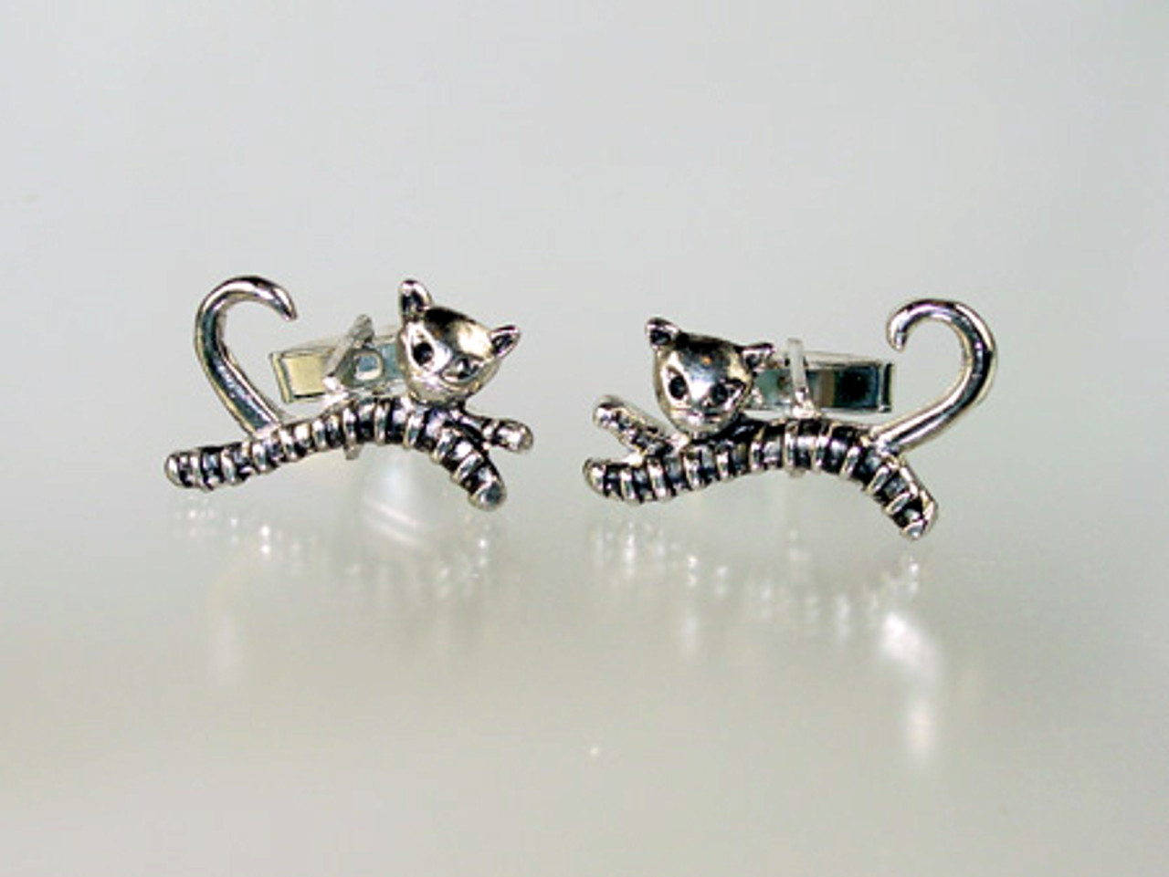 Whimsical  Cats Cufflinks