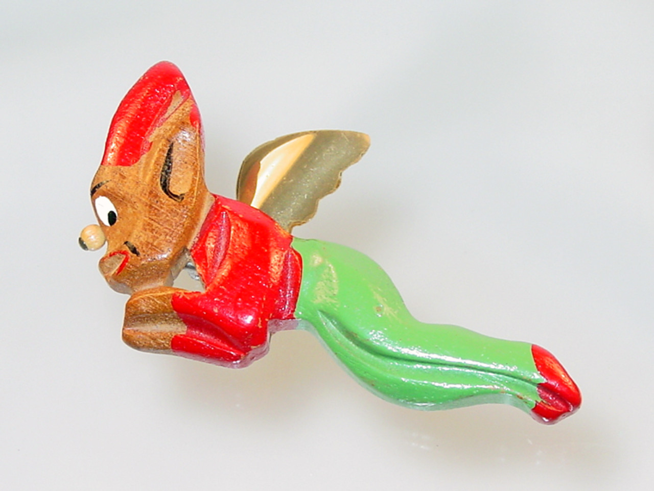 Rare Christmas Elf pin from the 1940's