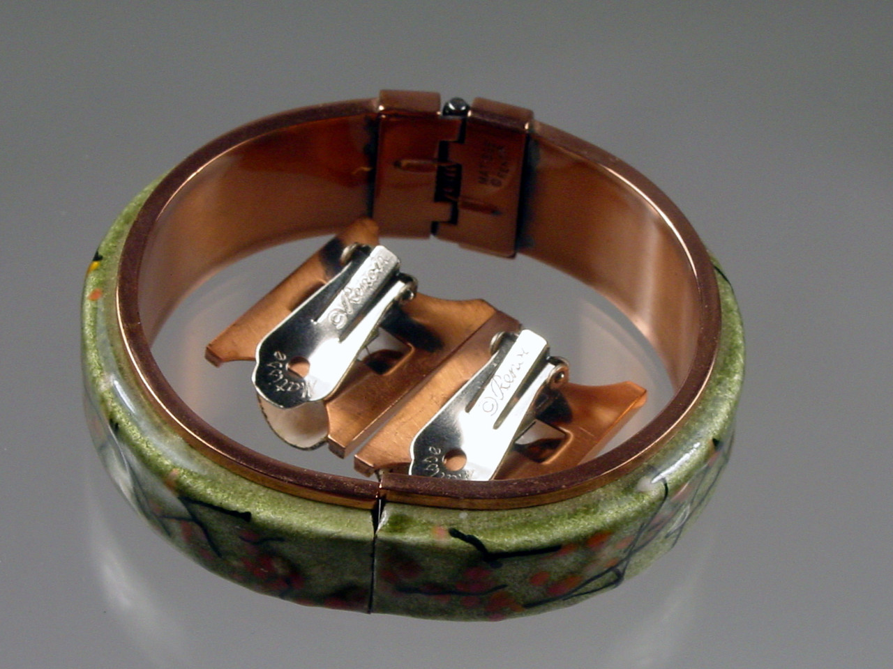 Matisse Renoir Hinge Bracelet & Earrings