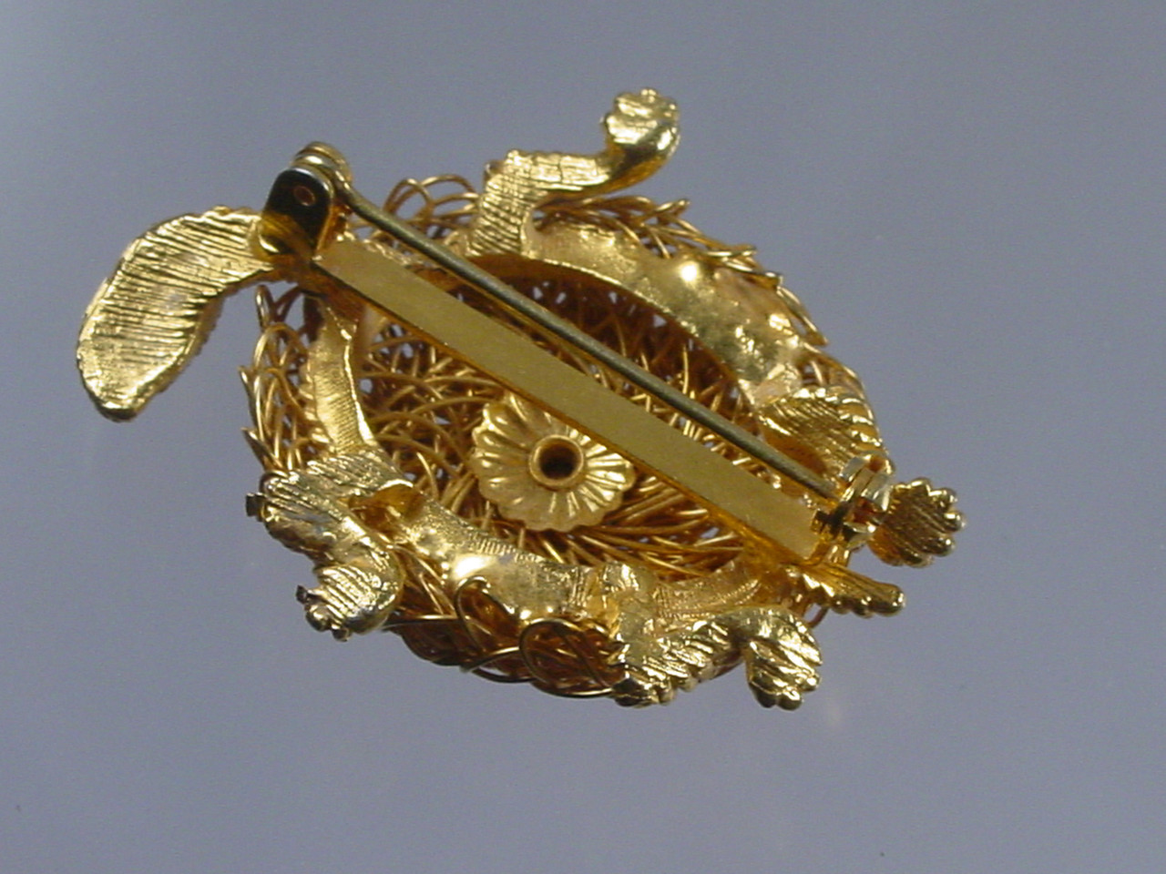 Back Details of Turtle Pin