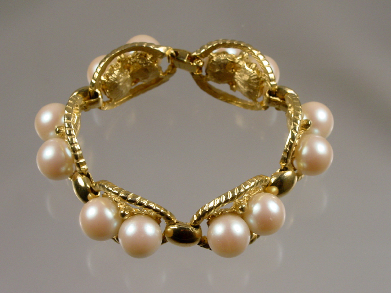 Gumball Glass Pearl Bracelet