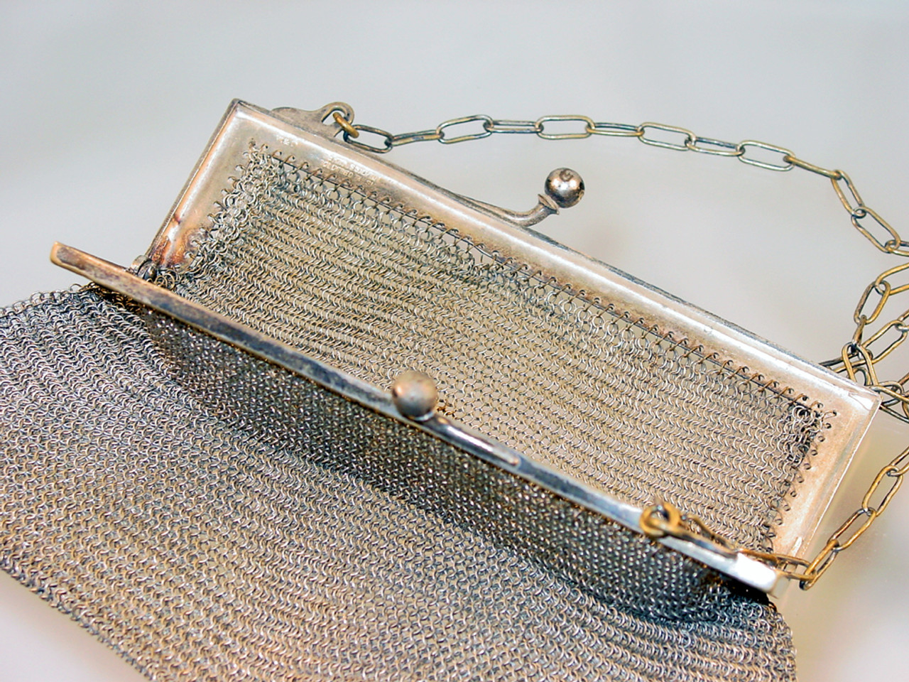 Buy quality Pure silver clutch with handle in fine nakashi & gemstone  po-164-18 in New Delhi