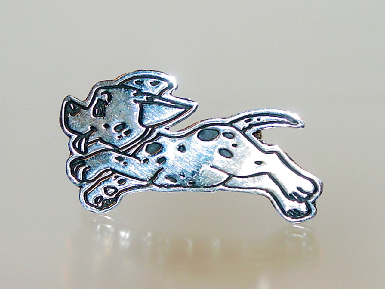 101 Dalmations Sterling pin made in Mexico for Disney