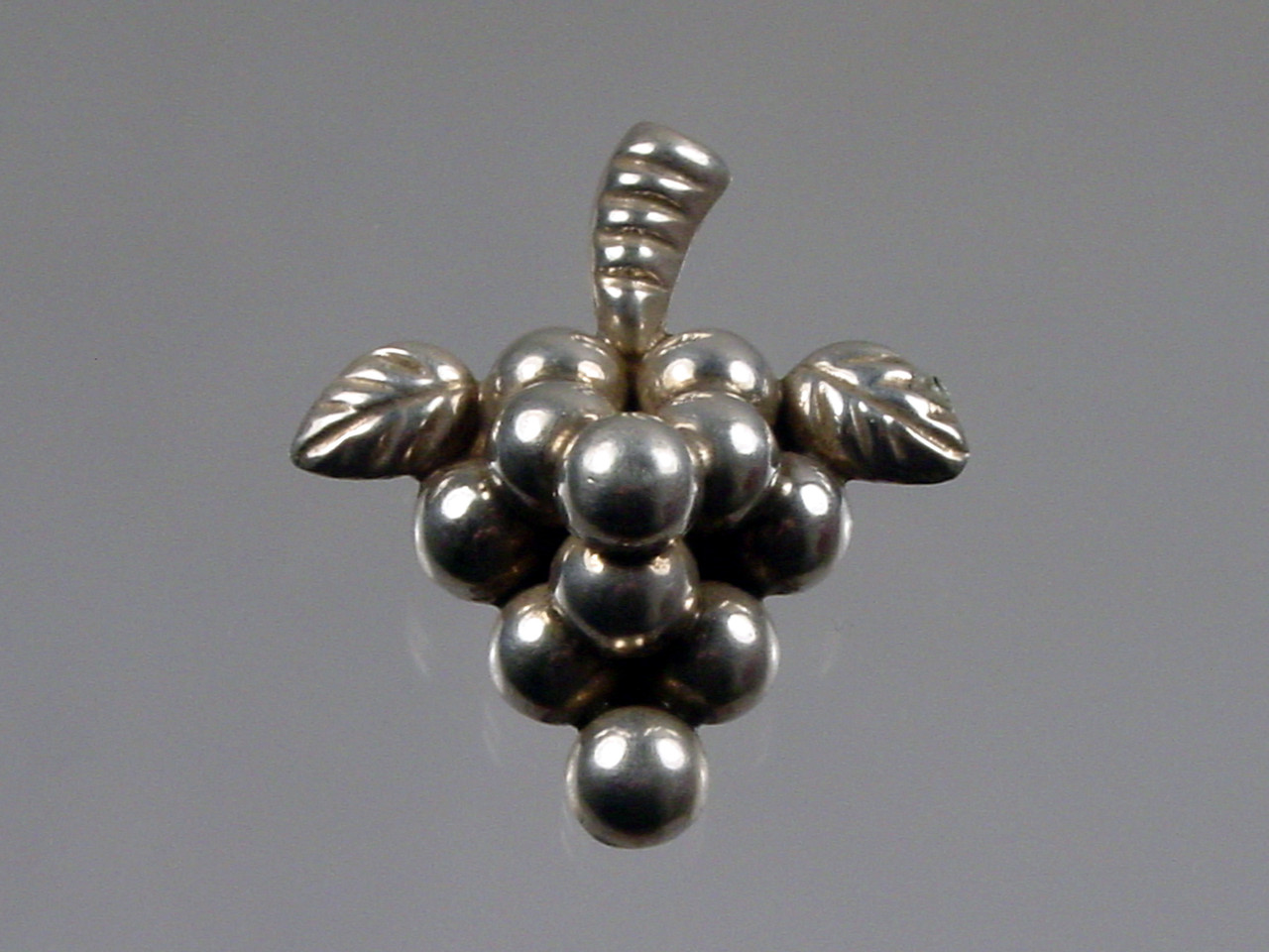 1960's Mexican Sterling Grapes Brooch
