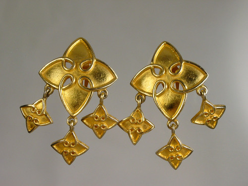 1980's Dubin NR Dangle Earrings 1980's Dubin NR Dangle Earrings