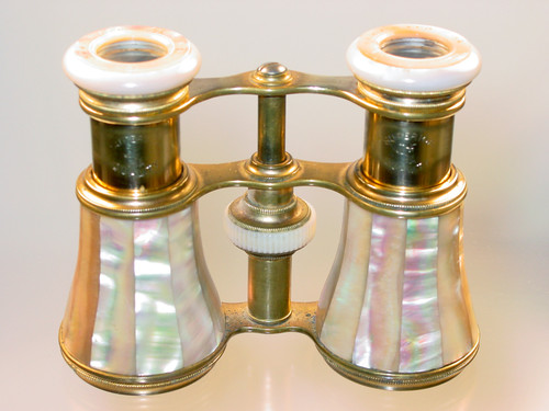 Antique Audemair Paris Opera Glasses Binoculars