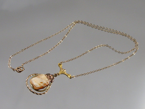 1930's Gold Filled Cameo Necklace 1930's Gold Filled Cameo Necklace