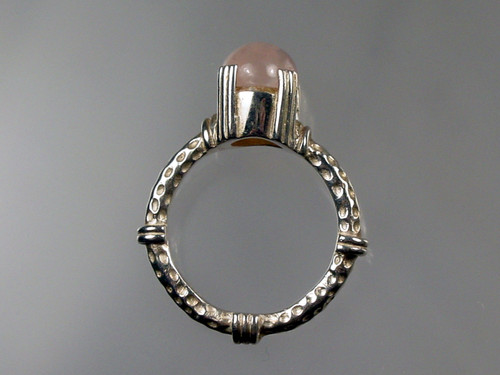 Sterling Silver Rose Quartz Ring Sterling Silver Rose Quartz Ring