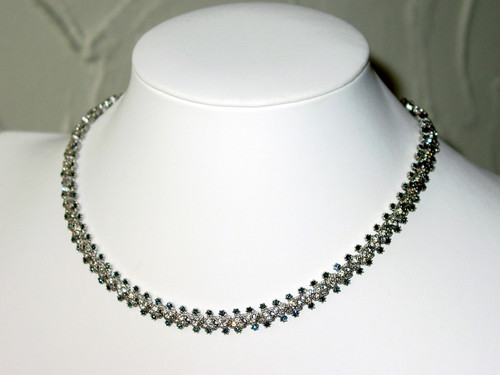 Attwood & Sawyer Pave Rhinestone Necklace
