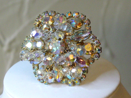 Cha Cha Brooch Marquise AB Rhinestones Cha Cha Brooch Marquise AB Rhinestones